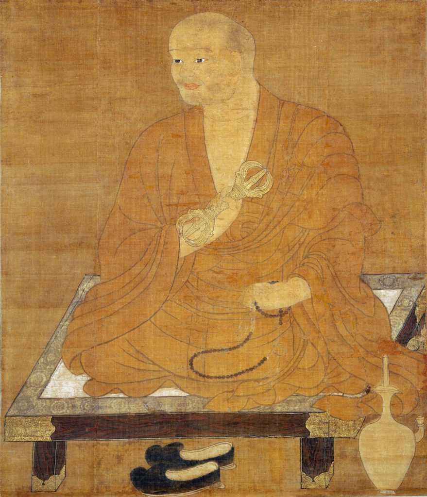 The Buddhist monk Kūkai.
